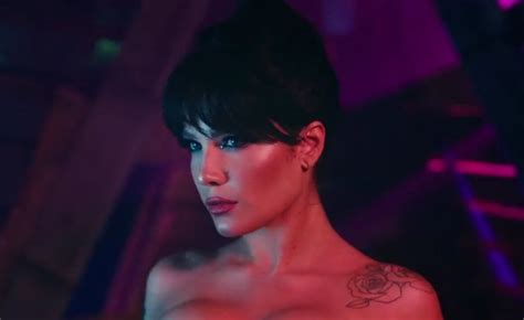 halsey naked|Halsey Strips Naked in New Video for You Should Be Sad